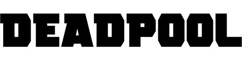 deadpool logo font